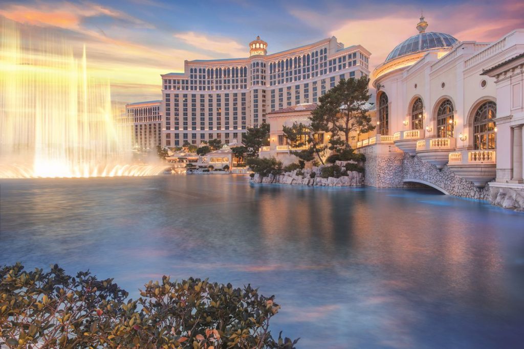 Cazino Bellagio kao simbol luxuza i zabave u Las Vegasu